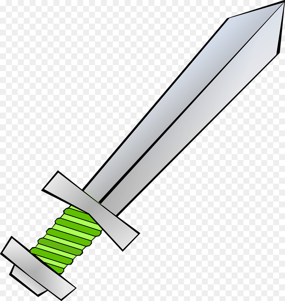 Cartoon Sword Clipart, Weapon, Blade, Dagger, Knife Free Png