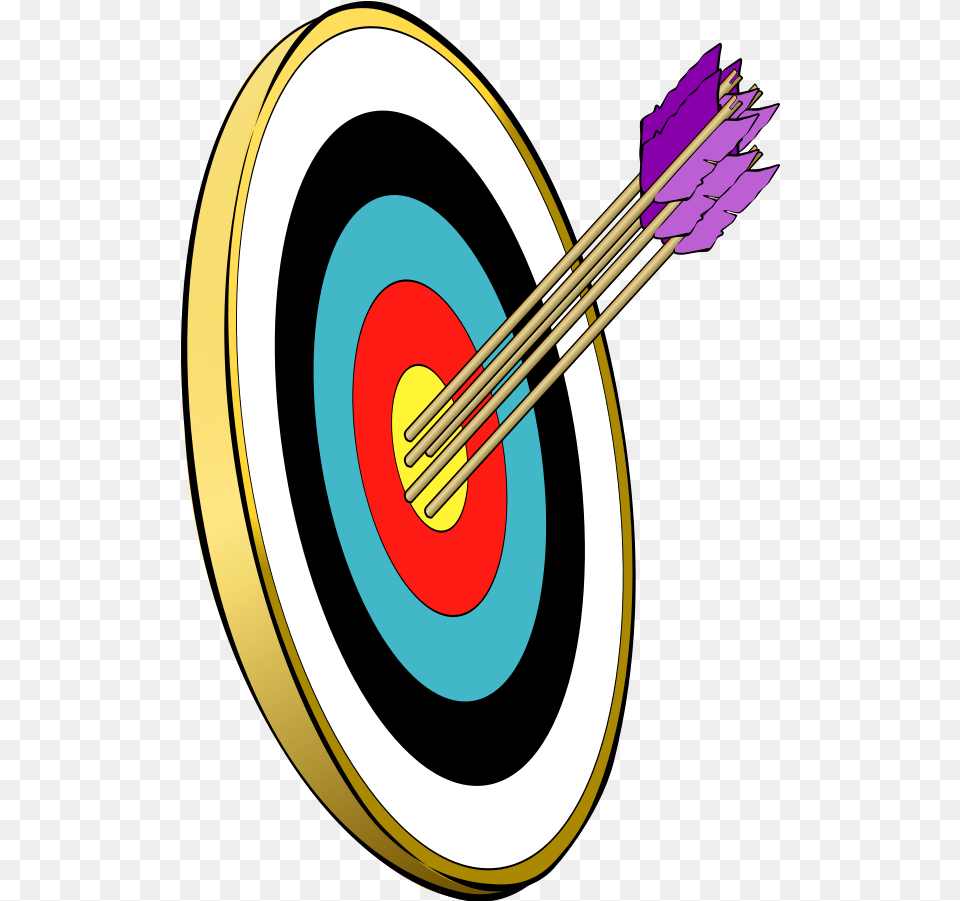 Cartoon Target With Arrows Clip Art Accurate Clipart, Weapon, Smoke Pipe, Arrow Free Transparent Png