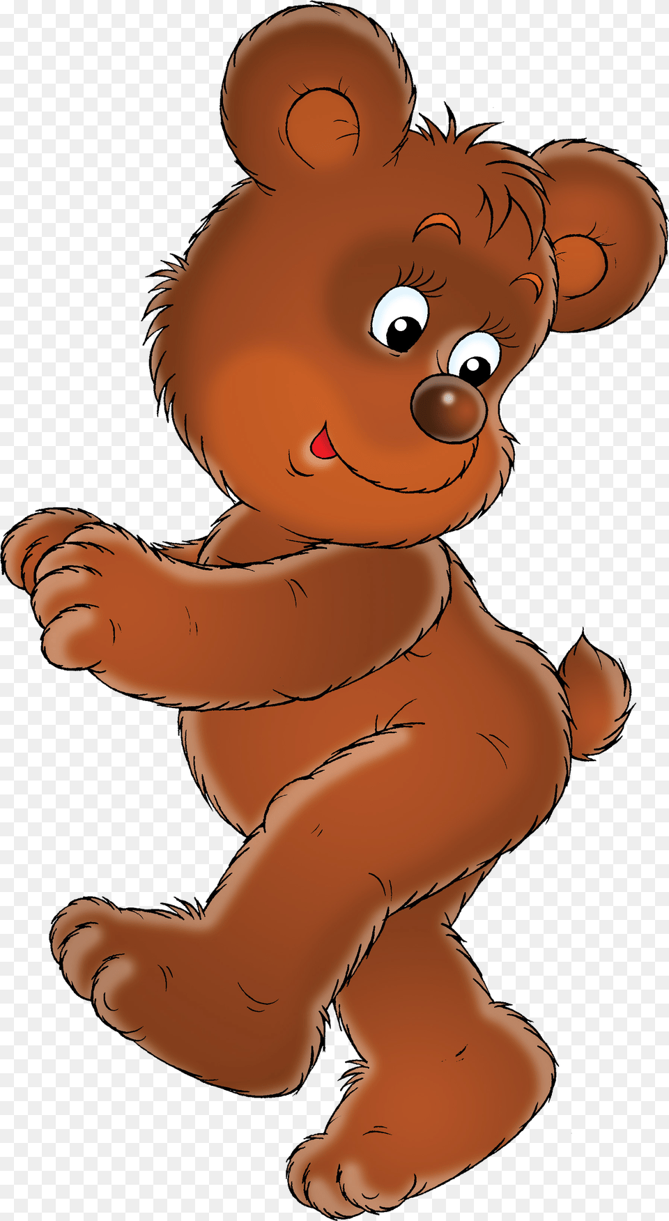 Cartoon Teddy Bear In, Baby, Person, Face, Head Png