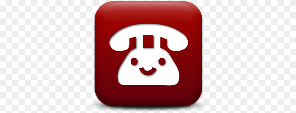 Cartoon Telephone Phone Icon Icons Etc Clipart Black Phone, Electronics, Food, Ketchup Free Png Download