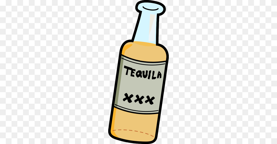 Cartoon Tequila, Alcohol, Beer, Beverage, Bottle Free Png Download