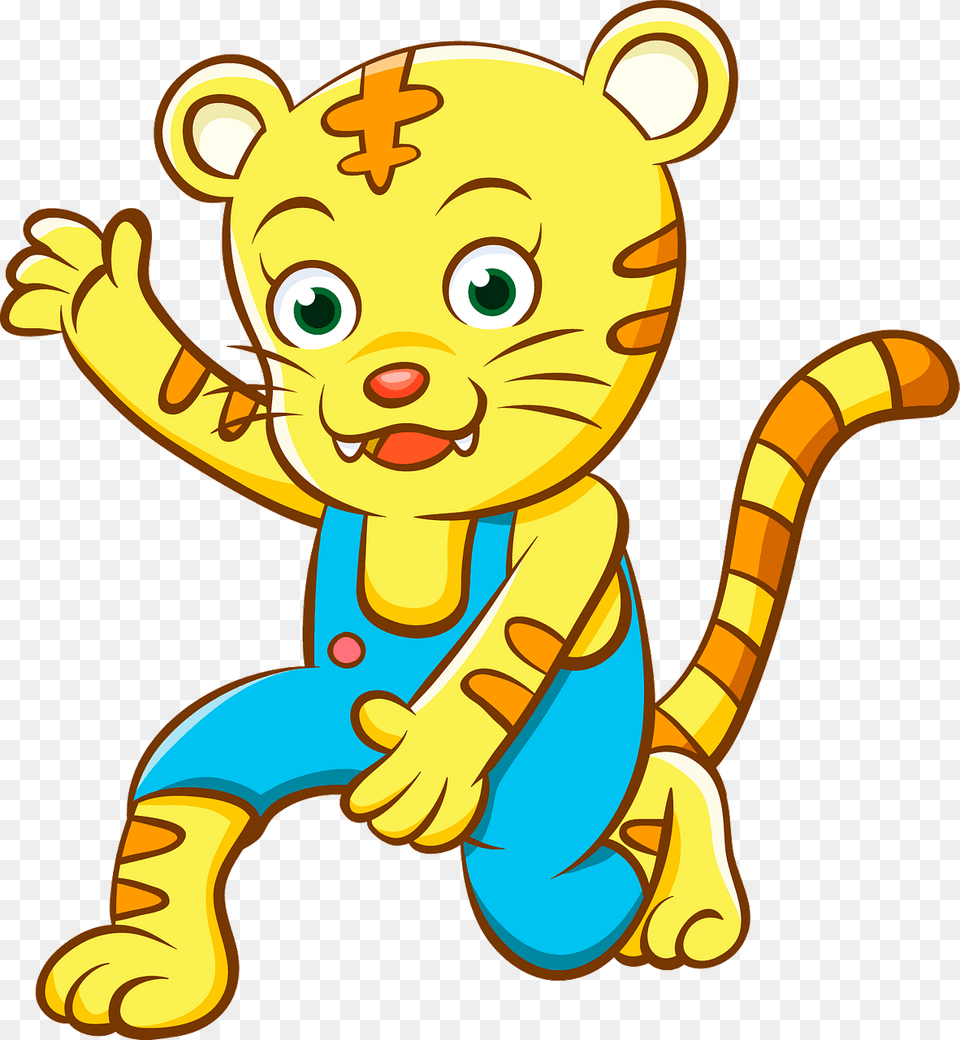 Cartoon Tiger Clipart, Baby, Person, Face, Head Free Transparent Png
