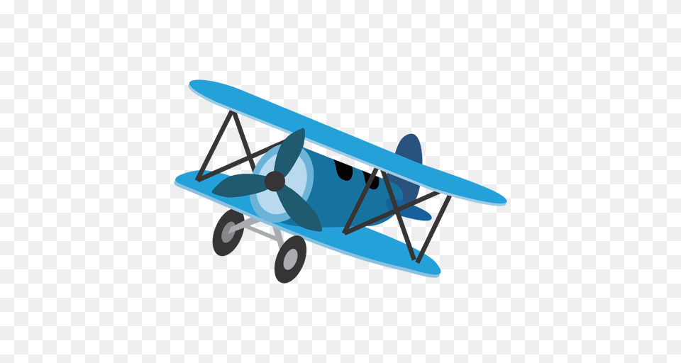 Cartoon Toy Airplane, Aircraft, Transportation, Vehicle, Biplane Png