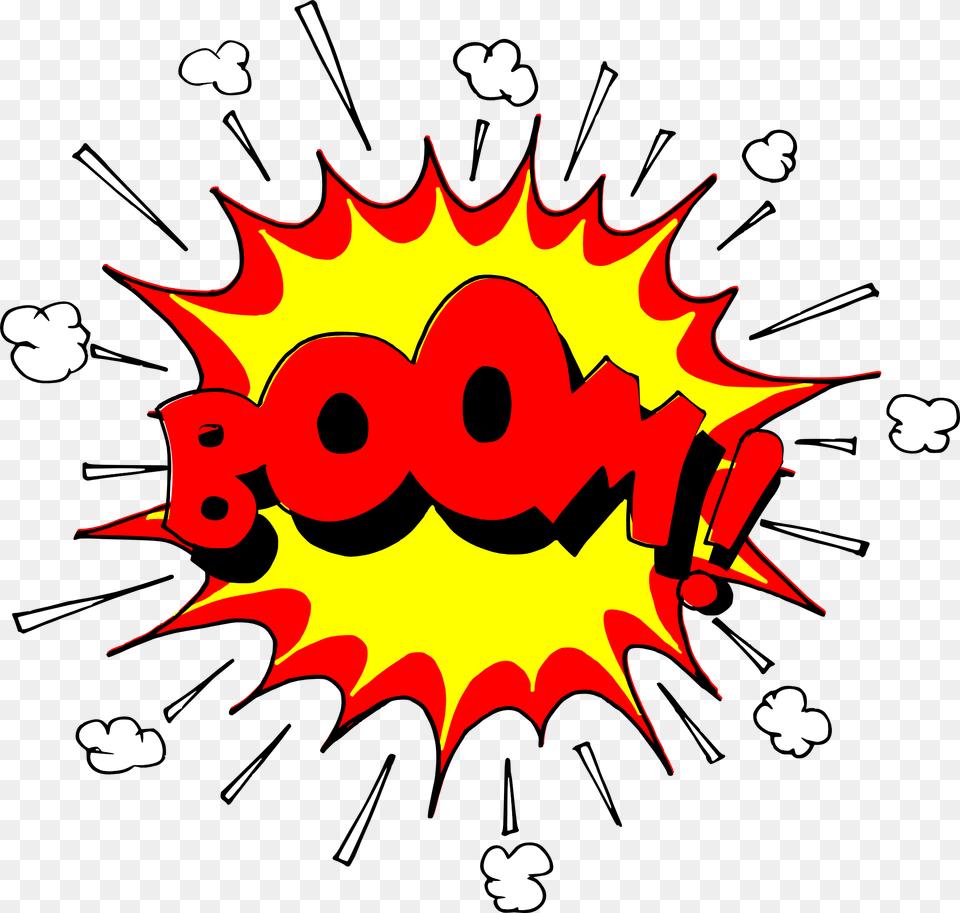 Cartoon Explosion Explosion Comic Book Boom, Leaf, Plant, Art, Symbol Free Transparent Png