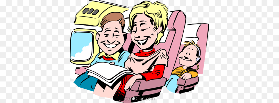 Cartoon Travel Royalty Vector Clip Art Illustration, Book, Comics, Face, Head Free Transparent Png