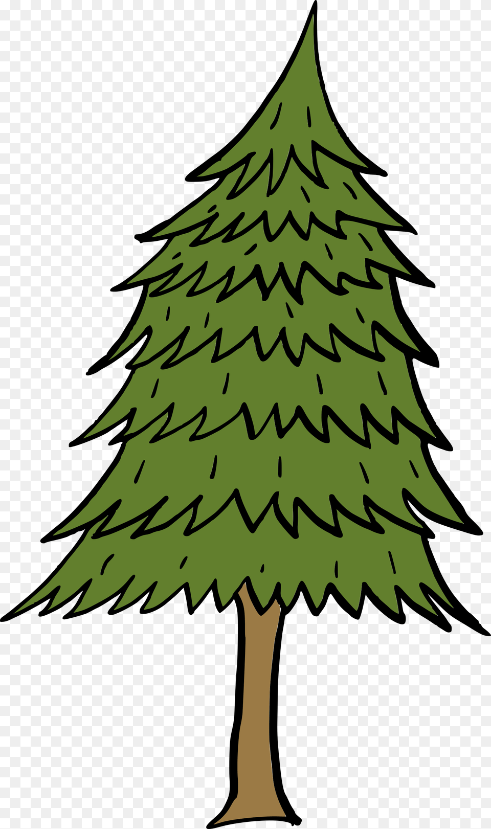 Cartoon Tree 5 Christmas Tree, Plant, Person, Christmas Decorations, Festival Free Png Download