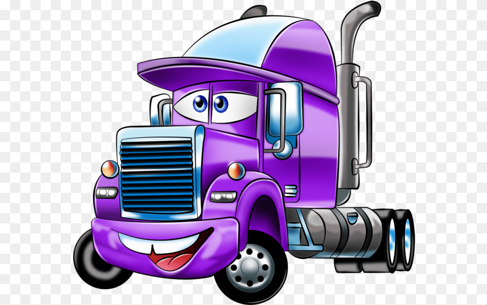 Cartoon Truck Cartoon Truck, Vehicle, Transportation, Trailer Truck, Tool Free Png Download