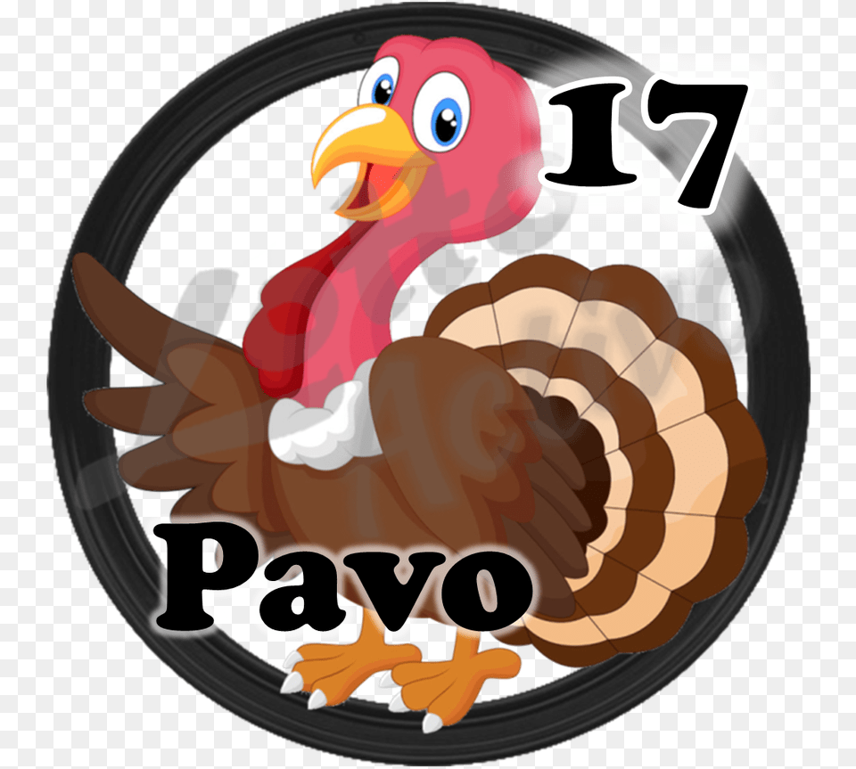 Cartoon Turkey Waving, Animal, Bird, Fowl, Poultry Free Png