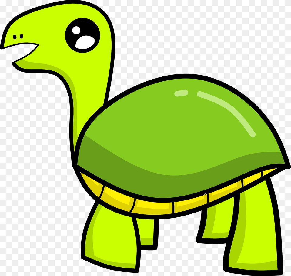Cartoon Turtle Clipart, Green, Animal, Reptile, Sea Life Free Png Download