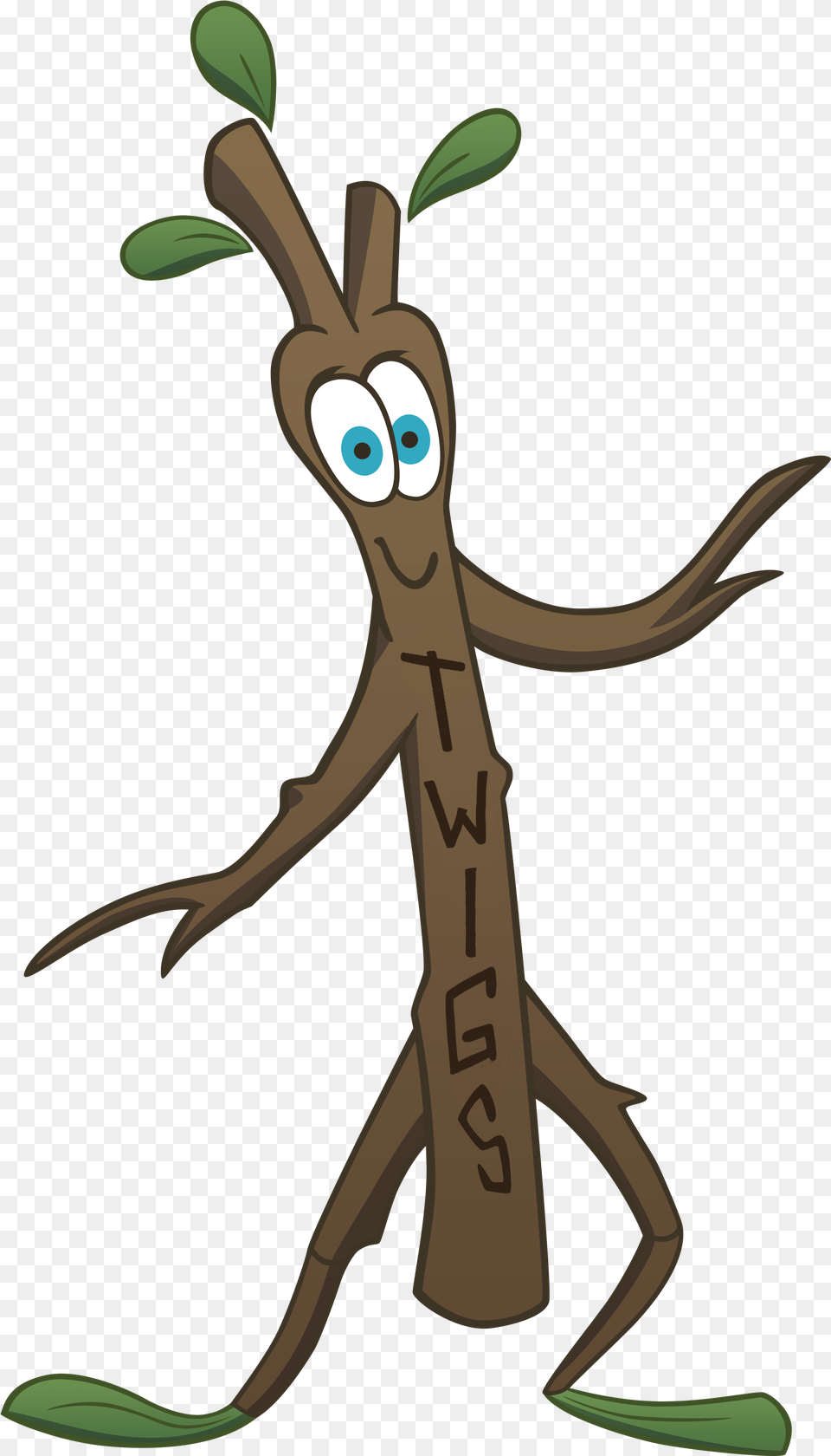 Cartoon Twig, Plant, Tree, Cross, Symbol Free Png Download