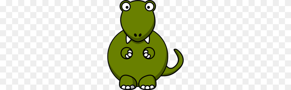 Cartoon Tyrannosaurus Rex Clip Art, Green, Animal, Bird, Wildlife Png Image