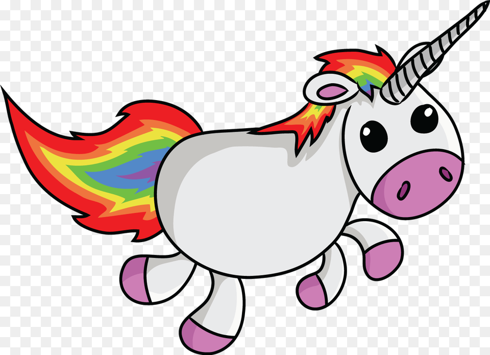 Cartoon Unicorn No Background, Baby, Person, Animal, Mammal Free Transparent Png