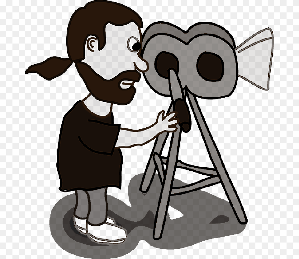 Cartoon Video Camera Filmmaker, Photography, Baby, Person, Face Free Png