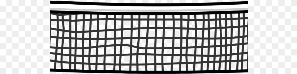 Cartoon Volleyball Net Badminton Net, Grille Png Image