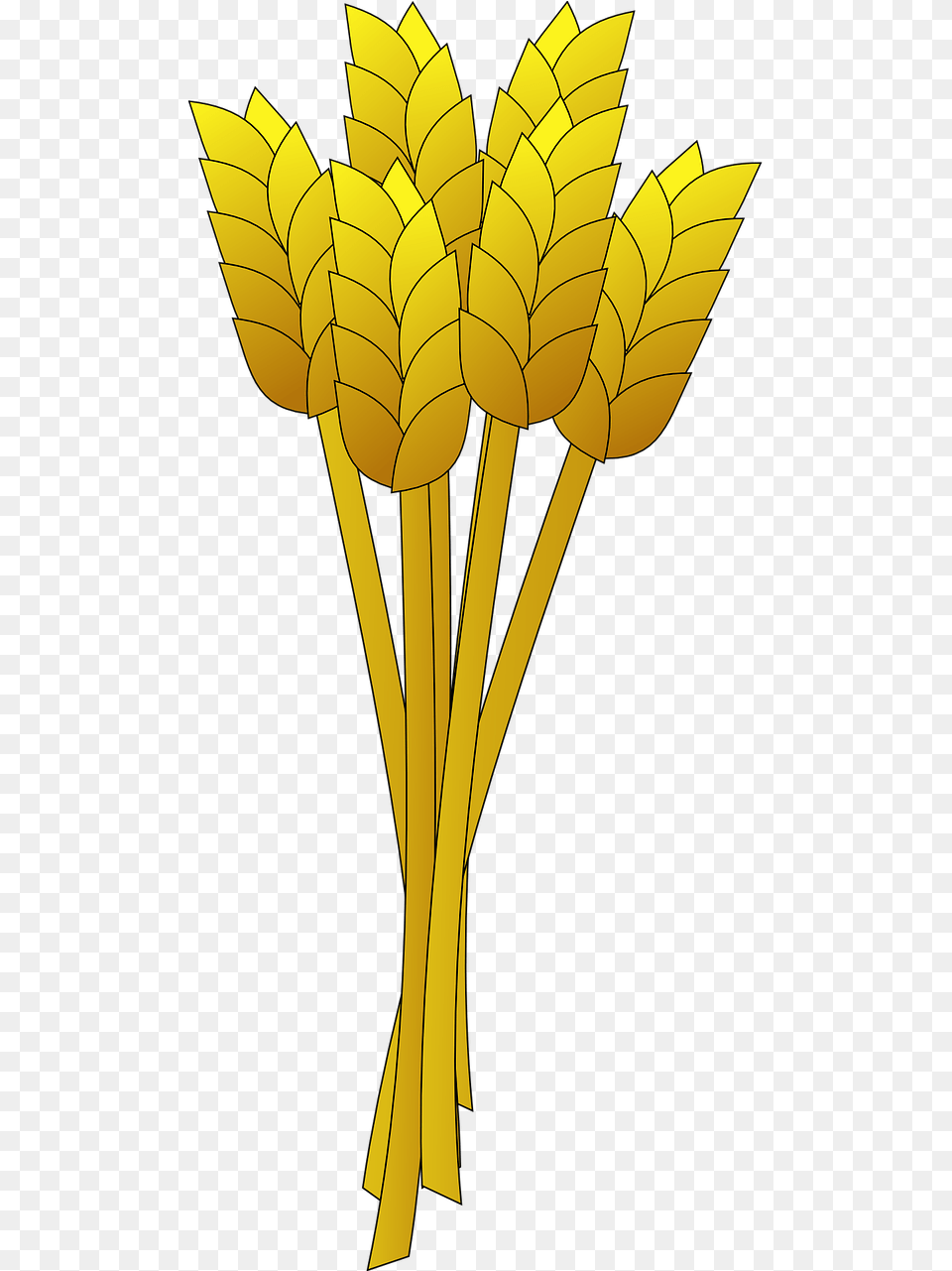 Cartoon Wheat Background, Plant, Broom Free Png