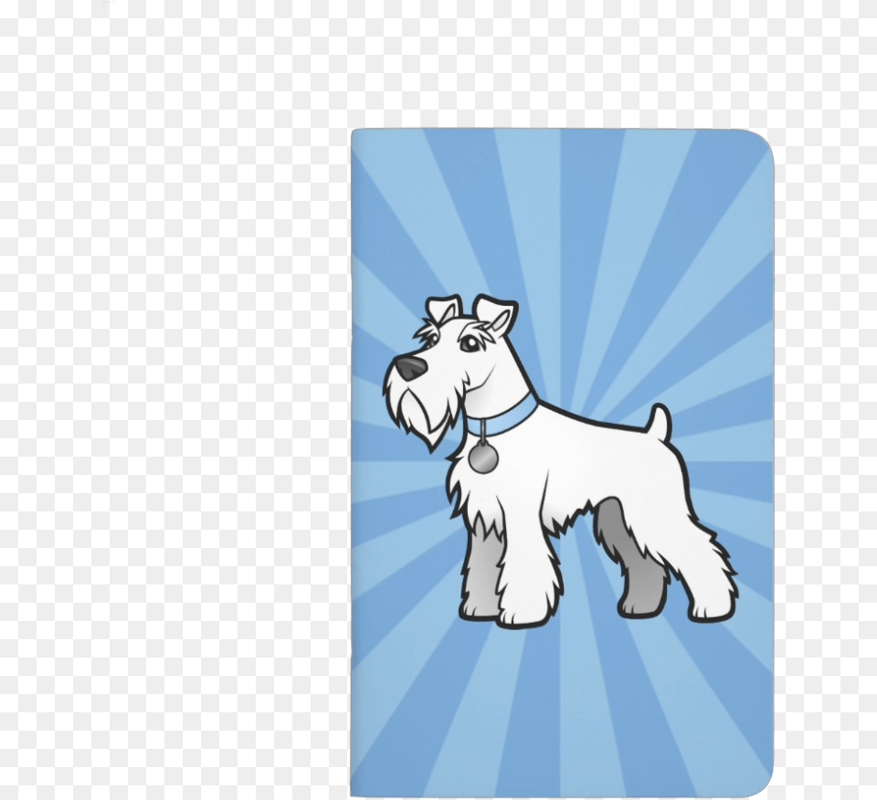 Cartoon White Schnauzer Journal White Schnauzer Cartoon, Animal, Canine, Dog, Mammal Png