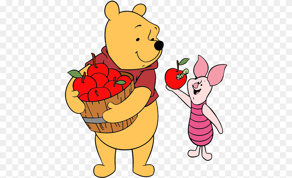 Cartoon Winnie The Pooh Piglet, Baby, Person, Animal, Weapon Free Png Download