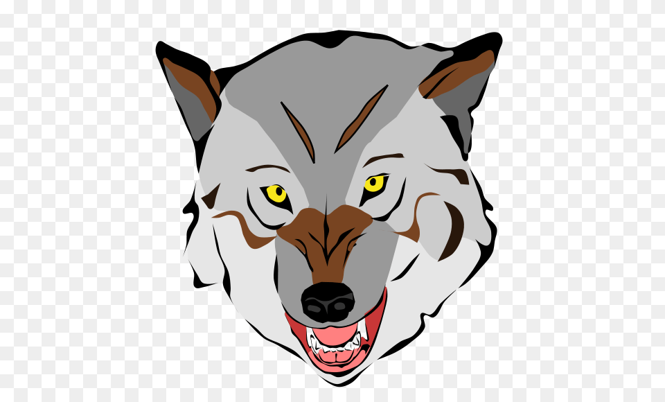 Cartoon Wolf Clipart, Snout, Animal, Mammal, Person Free Transparent Png