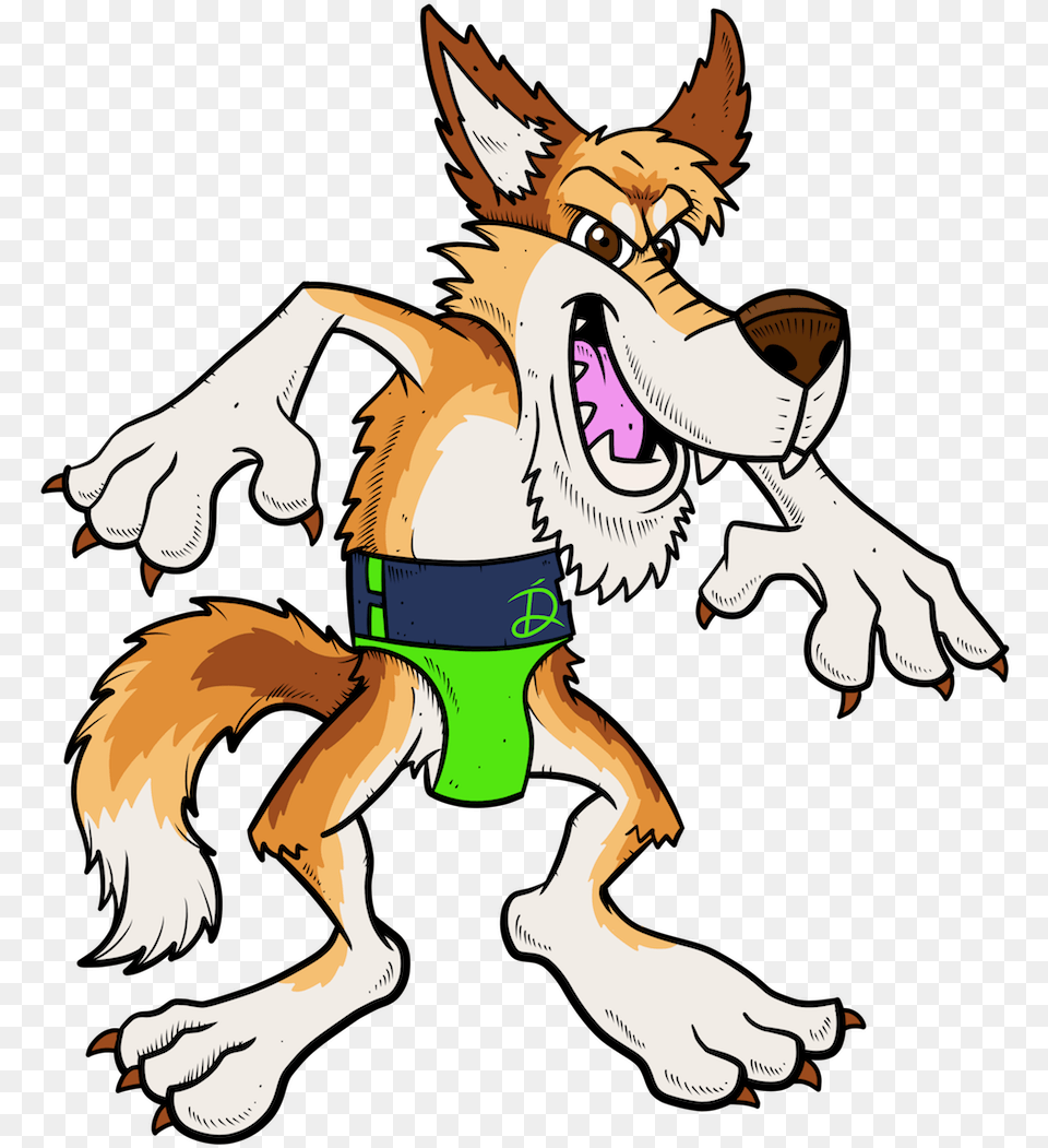 Cartoon Wolves Jingfm Cartoon Animals In Diapers, Person, Book, Comics, Publication Png