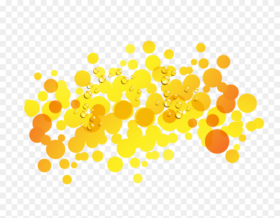 Cartoon Yellow Gradient Black Dot Element Download, Paper, Confetti, Chess, Game Png Image