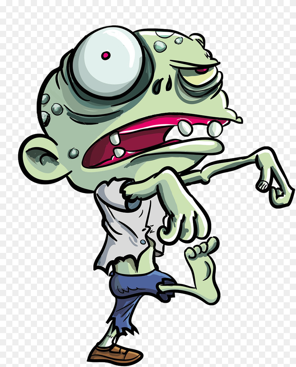 Cartoon Zombie Background Image Cute Zombie Cartoon, Art, Baby, Person, People Png