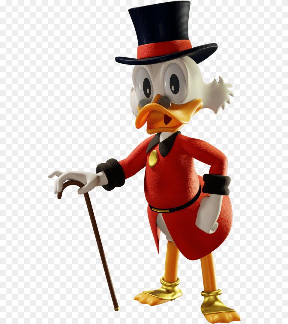 Cartoonaction Figuretoydecorative Nutcrackeranimated Scrooge Mcduck 3d Model, Baby, Person Png Image