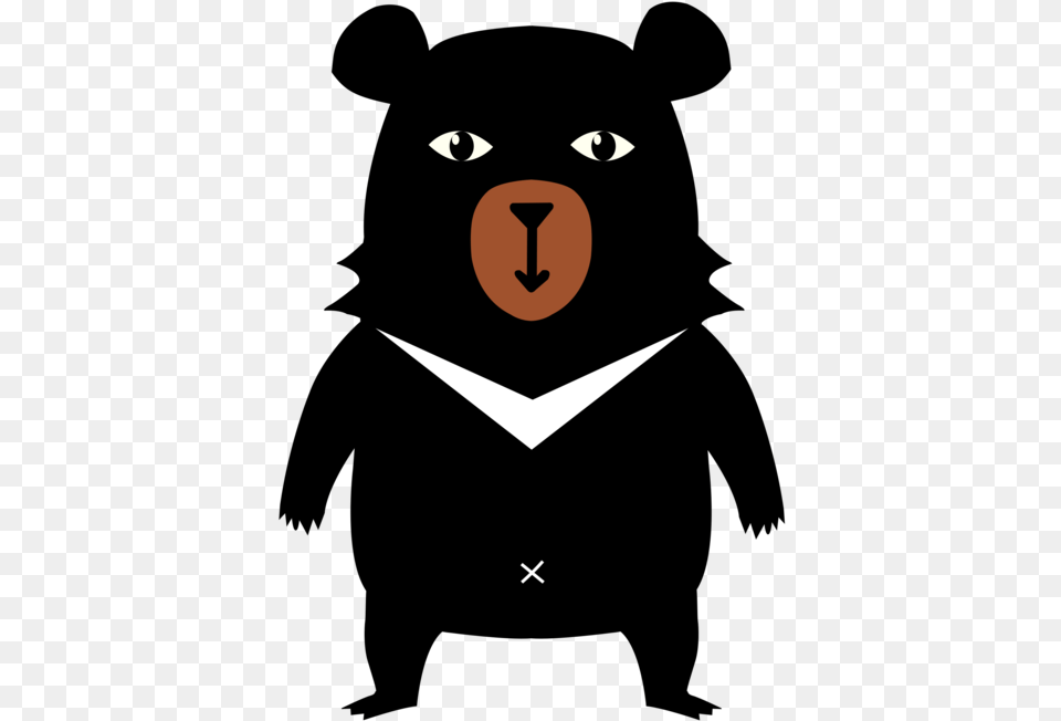 Cartoonbearformosan Black Bear Formosan Black Bear Cartoon, Electronics, Hardware, Logo, Symbol Free Png