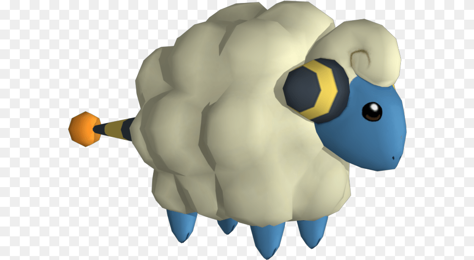 Cartoonclip Pokepark Mareep, Animal, Bird Png Image