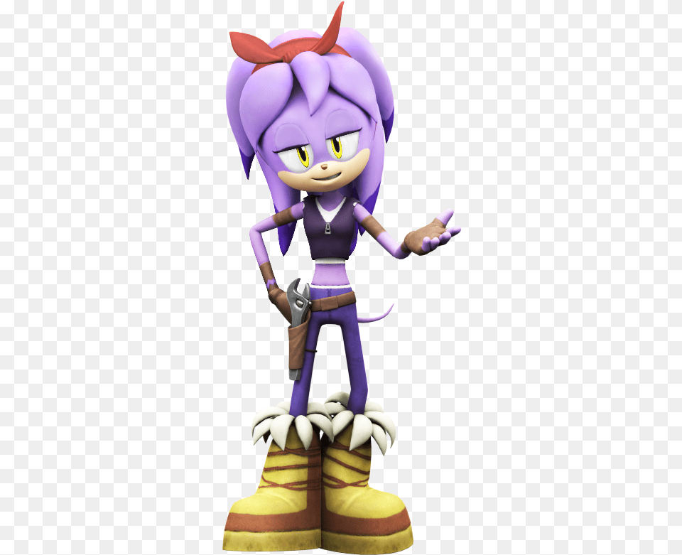 Cartoonfictional Charactertoyaction Figurefigurineclip Sonic Boom Purple Hedgehog, Baby, Person, Cartoon, Face Free Png