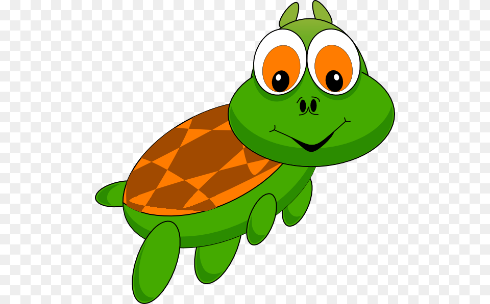 Cartoonish Turtle Clip Art For Web, Animal, Reptile, Lizard, Sea Life Free Png