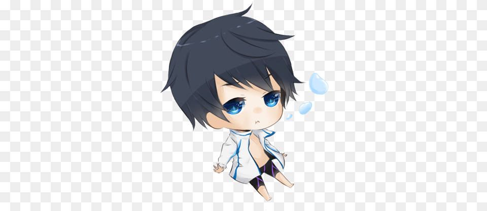 Cartoons And Anime Easy Chibi Anime Boy, Book, Comics, Publication, Baby Png Image