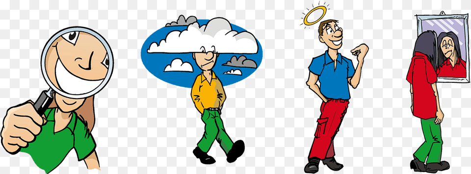Cartoons Image With No Background Standing Around, Publication, Book, Comics, Adult Free Png Download