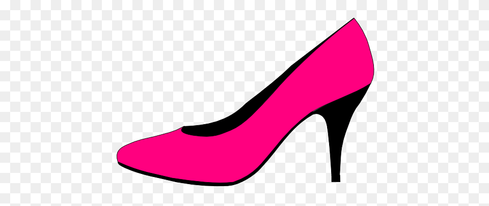 Cartoons Pumps Shoes Pink Pumps Clip Art, Clothing, Footwear, High Heel, Shoe Free Png