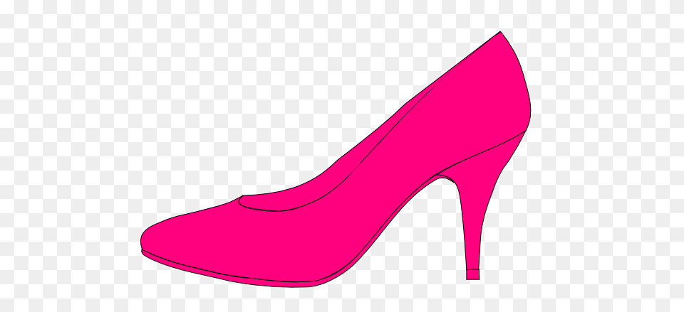 Cartoons Pumps Shoes Pink Shoe Clip Art, Clothing, Footwear, High Heel, Smoke Pipe Free Png