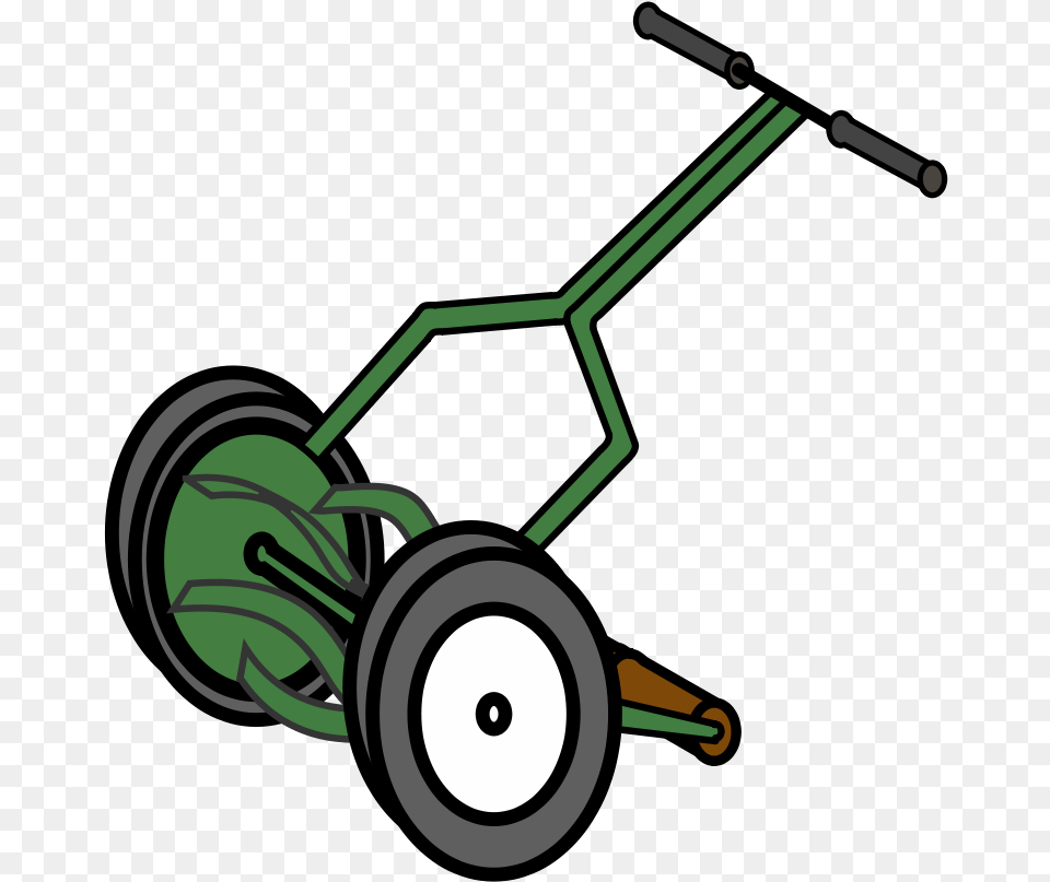 Cartoons Push Lawn Mower Cartoon Lawn Mower, Grass, Plant, Device, Lawn Mower Png Image