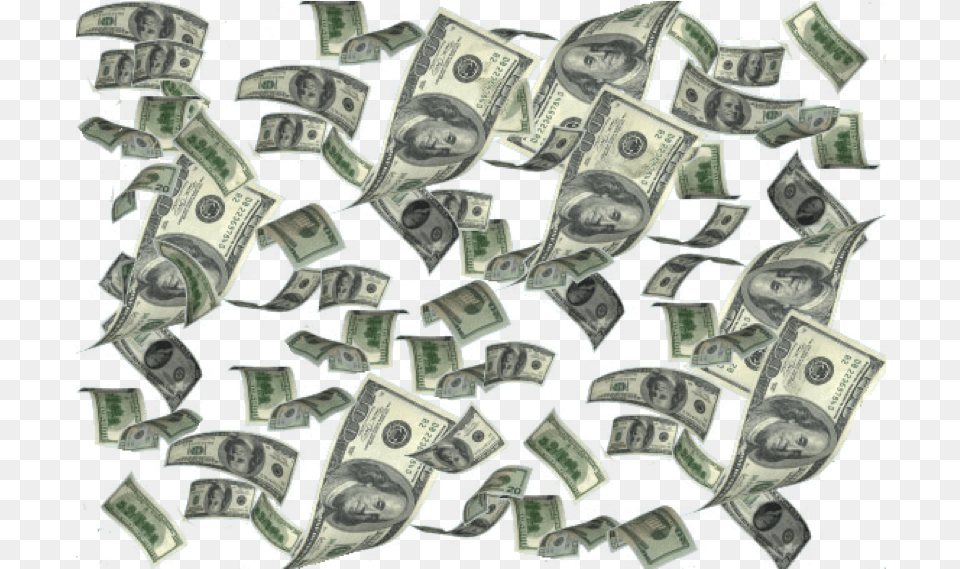 Cartoontransparent Clipart Raining Money No Background, Dollar, Person, Baby Png Image