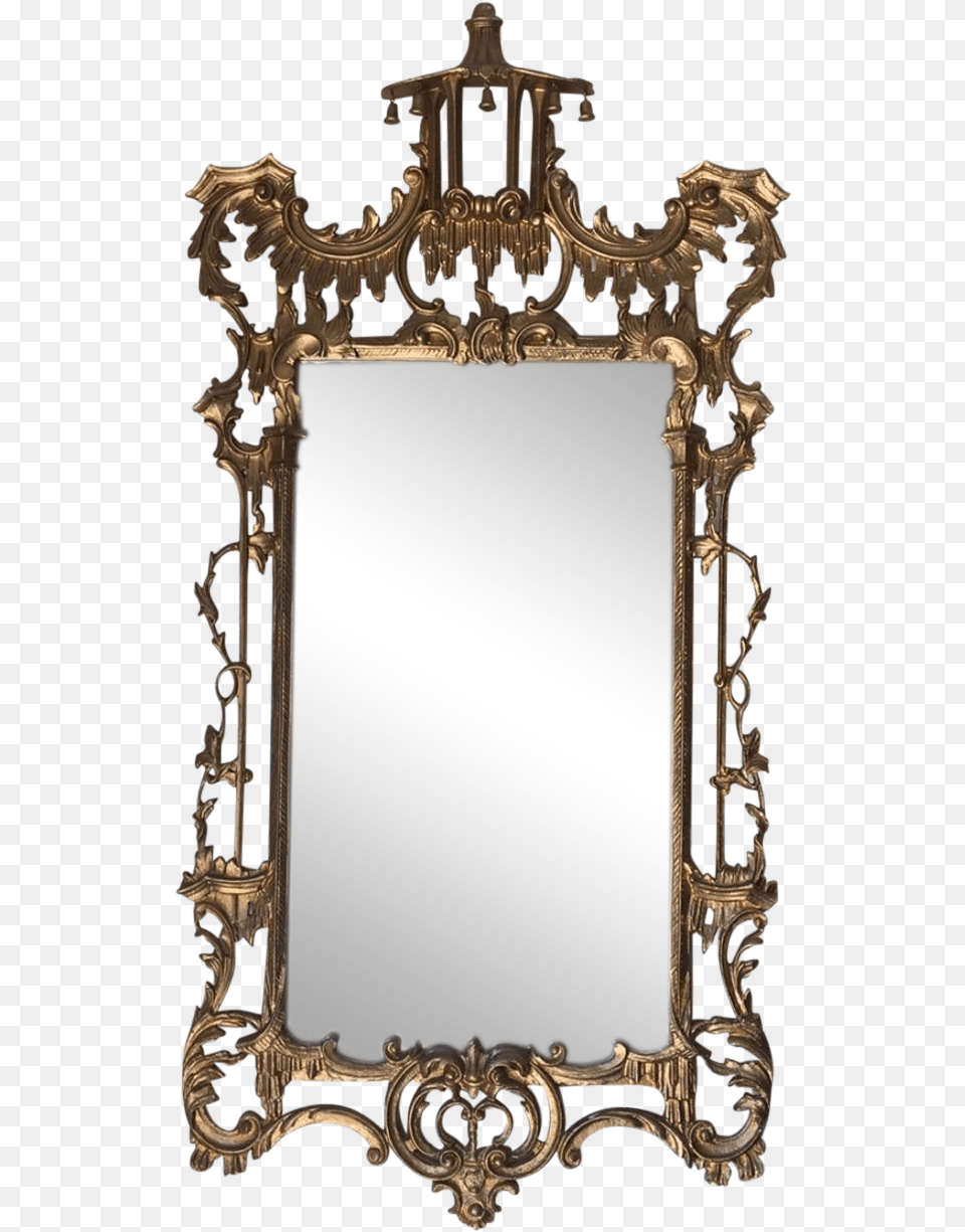 Carved Chinoiserie Mirror, Photography Png
