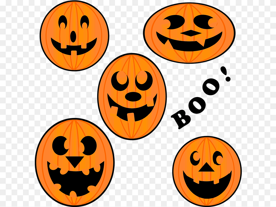Carved Halloween Pumpkins Vector Graphic On Pixabay Calabazas Halloween Para Imprimir, Festival Free Png