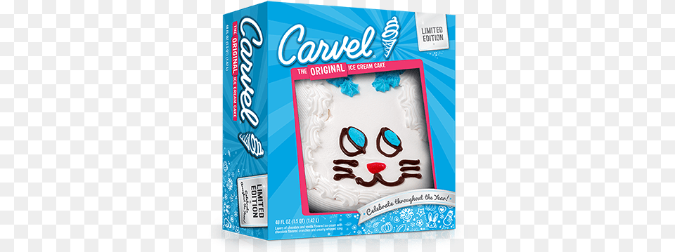 Carvel Ice Cream Easter Bunny Cake Seasonal Carvel Ice Cream Cake Cookie 32 Oz, Dessert, Food, Icing, Birthday Cake Png
