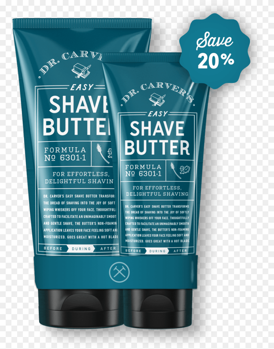 Carvers Easy Shave Butter Bundle 6oz 3oz Sensitive Shaving, Bottle, Cosmetics, Sunscreen, Aftershave Free Transparent Png
