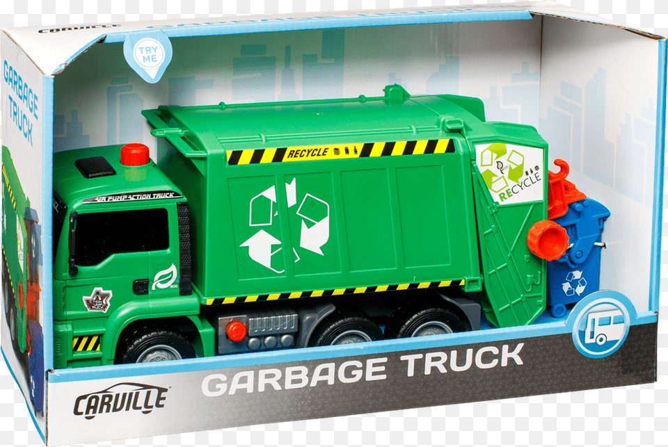 Carville Garbage Truck 30cm Large Dickie Toys Air Pump Action Garbage Truck, Machine, Wheel, Transportation, Vehicle Free Png