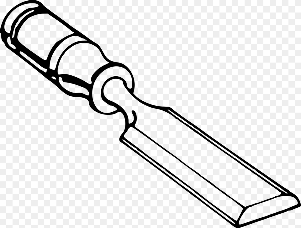 Carving Chisels Gouges Hand Chisel Drawing, Gray Free Png