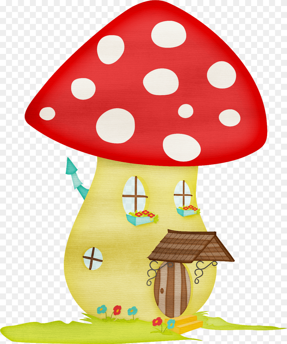 Casa De Fada, Pattern, Applique, Agaric, Fungus Free Png