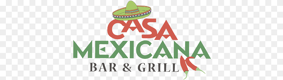 Casa Mexicana Barampgrill Logo, Clothing, Hat, Sombrero, Dynamite Free Png Download