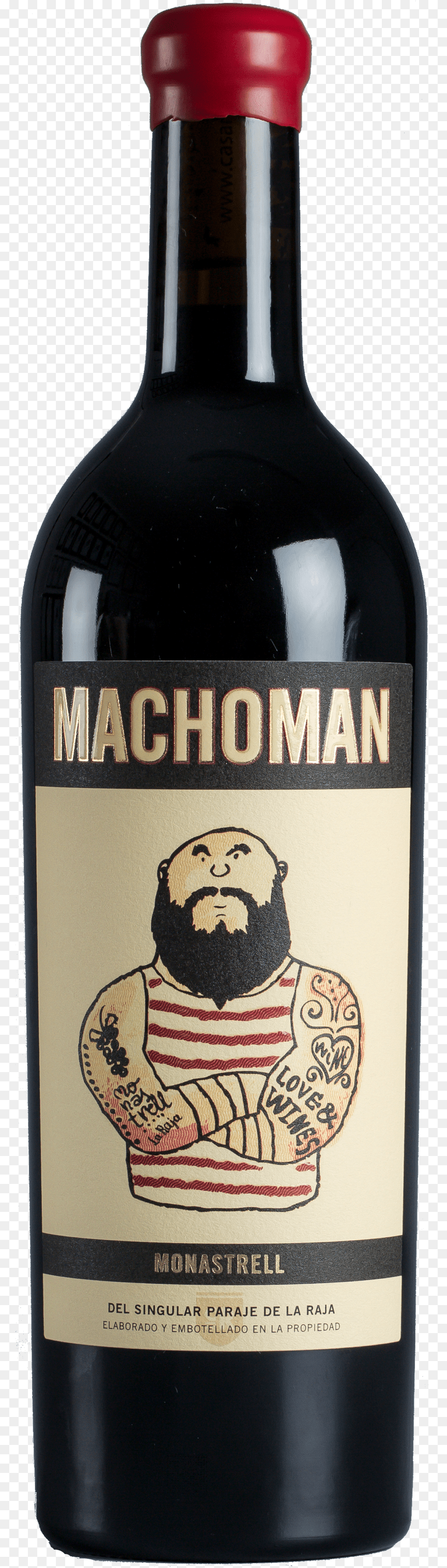 Casa Rojo Machoman Macho Man Monastrell 2016 Png