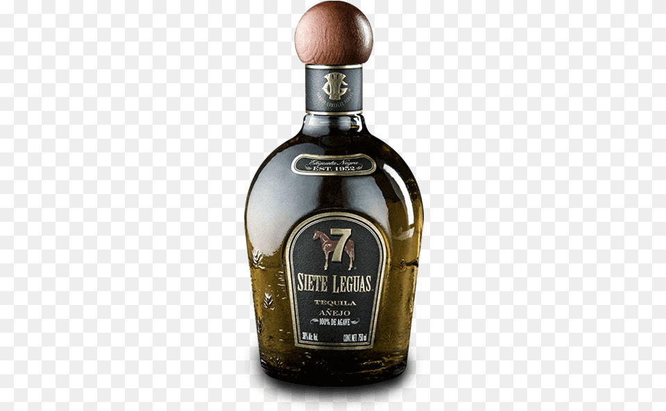 Casa Siete Leguas Tequila, Alcohol, Beverage, Liquor, Bottle Png