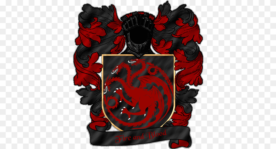 Casa Targaryen De Porto Realpng Game Of Thrones Houses Game Of Thrones House Redwyne, Armor, Emblem, Symbol, Shield Free Png