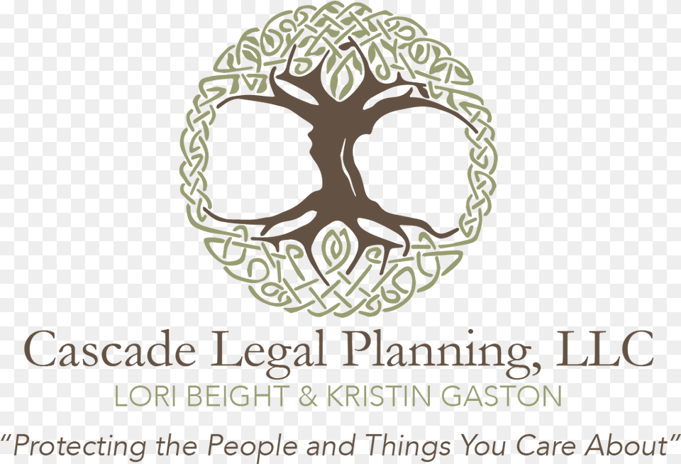 Cascade Legal Planning Llc Lori Beight Amp Kristin Transparent Celtic Tree Of Life, Plant, Vegetation, Person, Text Free Png Download