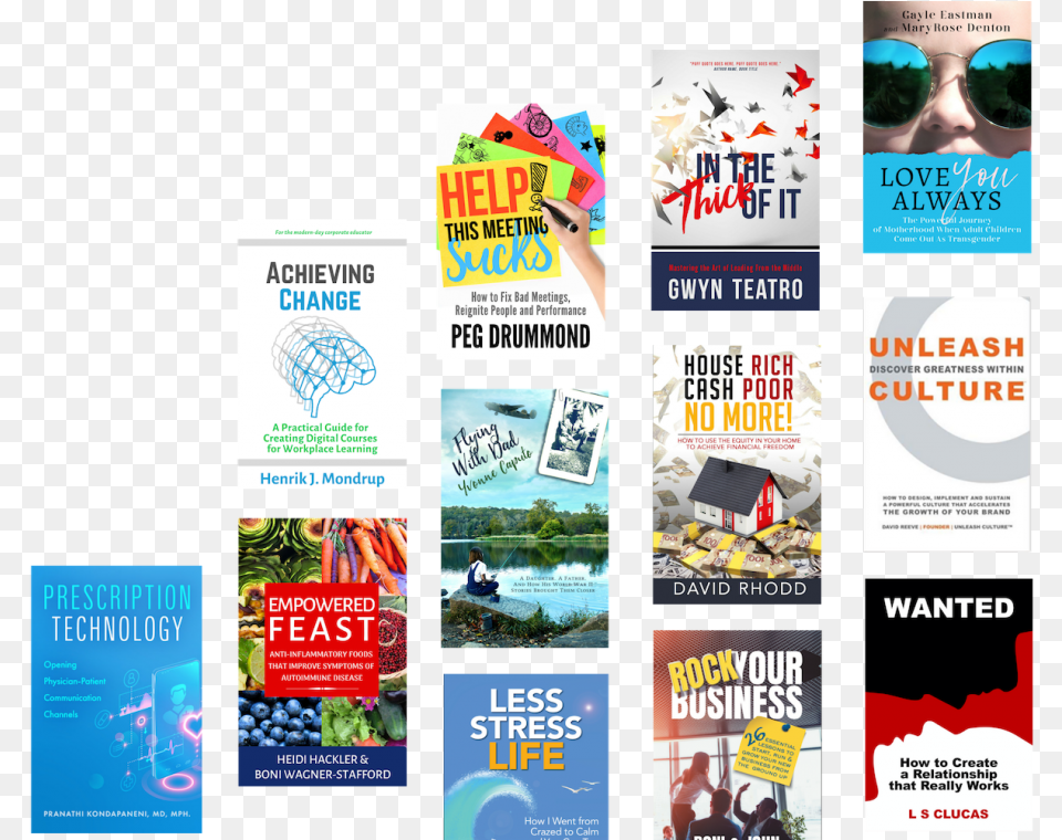 Cascade Of Books Transp Flyer, Advertisement, Book, Publication, Poster Free Png Download