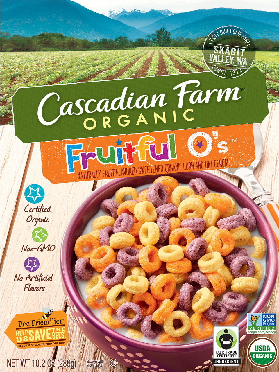 Cascadian Farms Fruitful Png Image